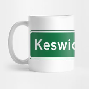 Keswick Tourist Road Sign Mug